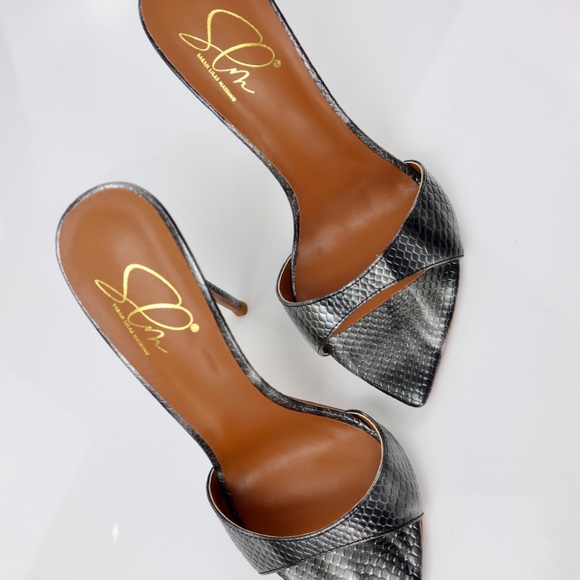 Smoke Silver Mules - Picture 1 of 6